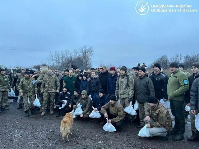 140 звільнених з російського полону, серед них наш земляк з Полтавщини