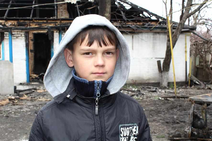 На Полтавщині десятирічний хлопчик врятував із палаючого будинку трьох братів