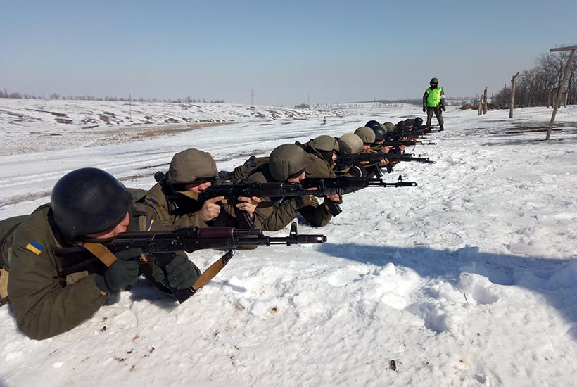 На Полтавщині 18 лютого проводитимуть навчальні стрільби