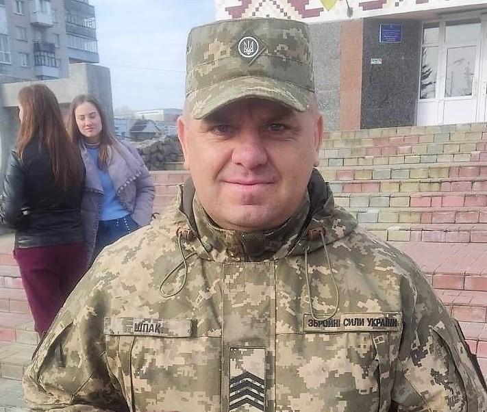 Боєць із Полтавщини Володимир Шпак отримав орден «За мужність»
