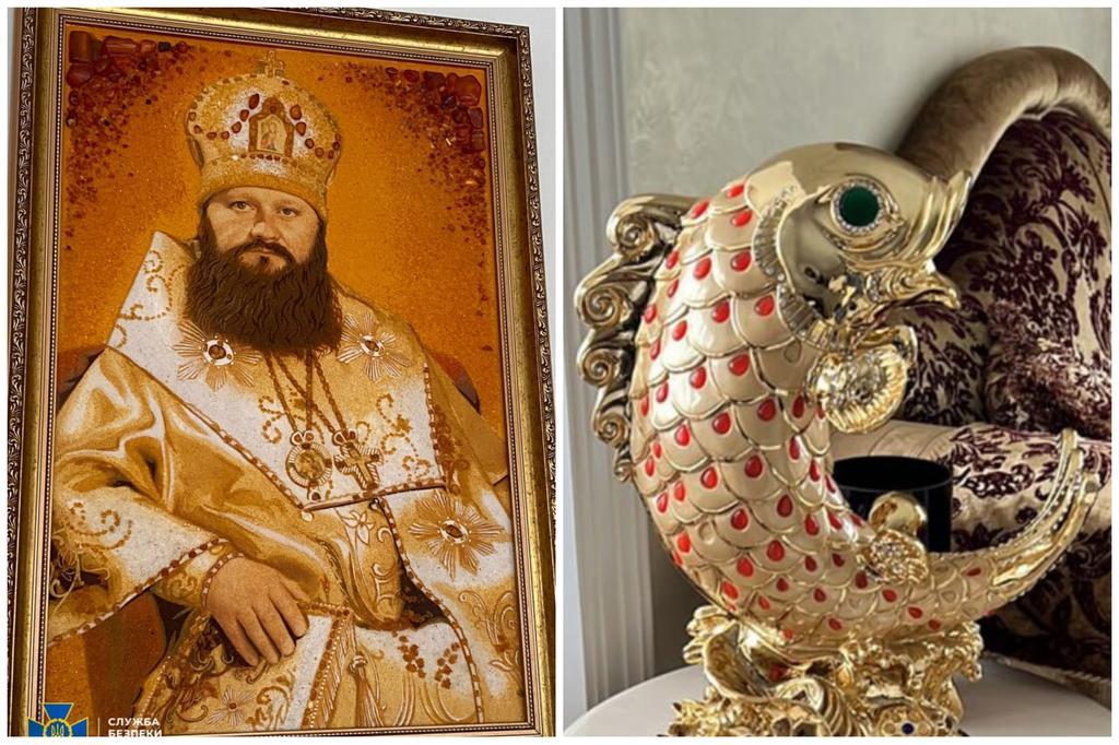 СБУ провела обшук у «скромній келії» митрополита УПЦ (МП) Паші Мерседеса. Фото