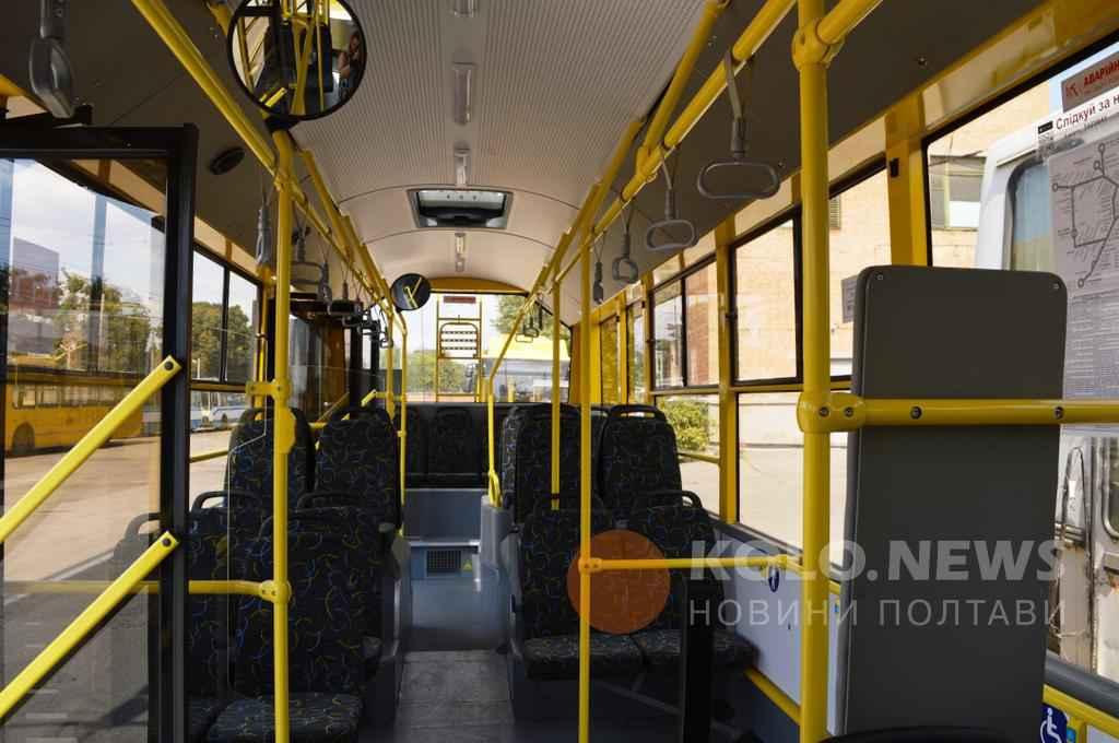 У Полтаві змінюють графік роботи тролейбусів: тепер вони курсуватимуть довше