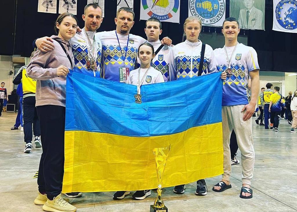 Золото, срібло та бронза: полтавські спортсмени повернулися з чемпіонату Європи з тхеквандо