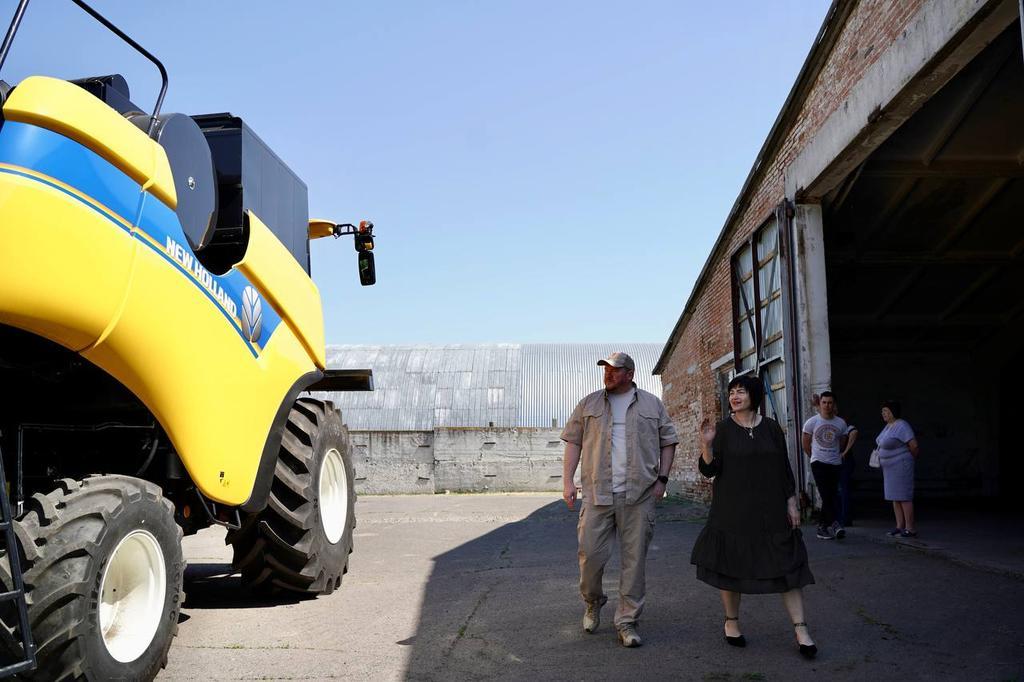 Освітній заклад на Полтавщині отримав комбайн за програмою ЄС