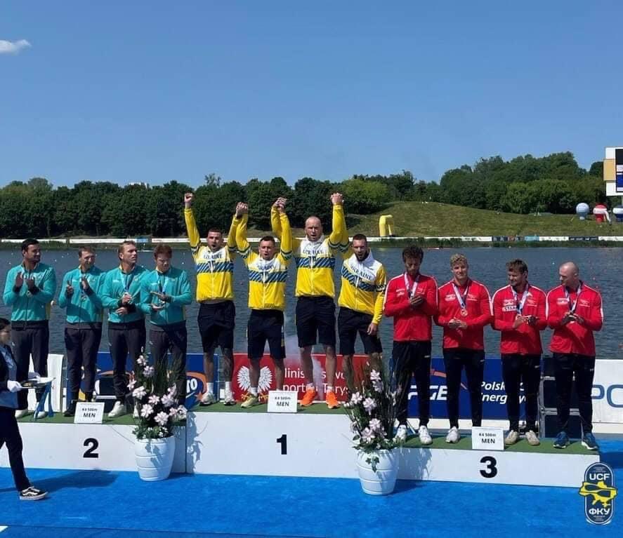 Спортсмени з Полтавщини вибороли «золото» у першому фіналі Кубку світу з веслування