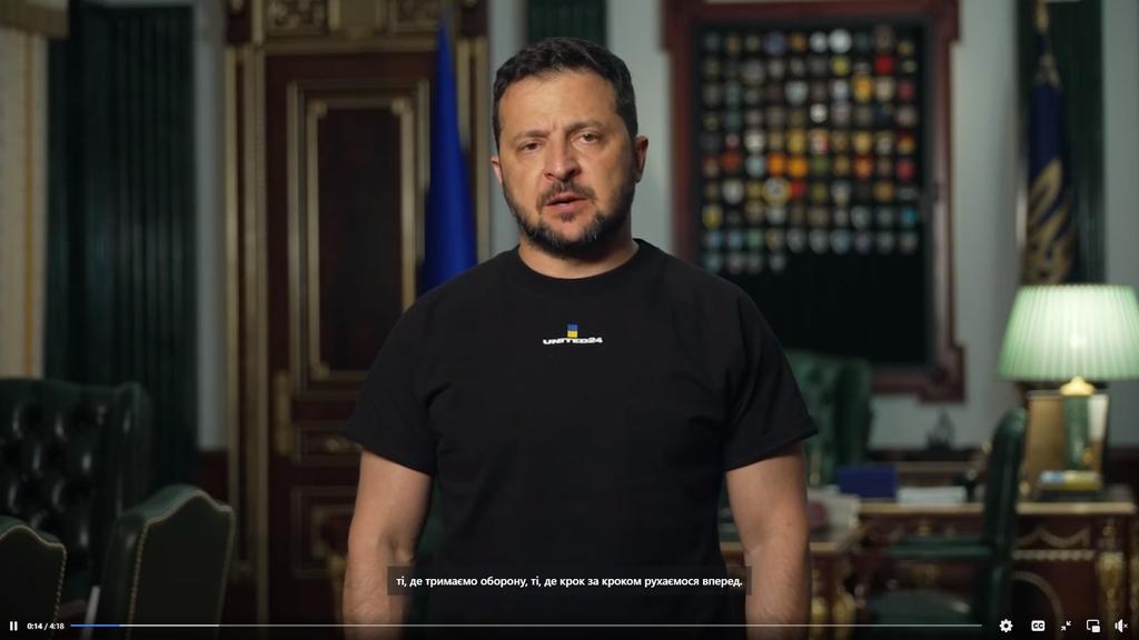 "Ми вдячні СБУ за повернення війни назад – державі-агресору". З вечірнього звернення Володимира Зеленського