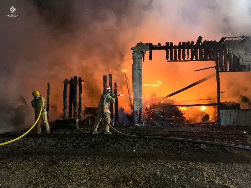 У Полтаві на Червоному шляху горіли складські приміщення