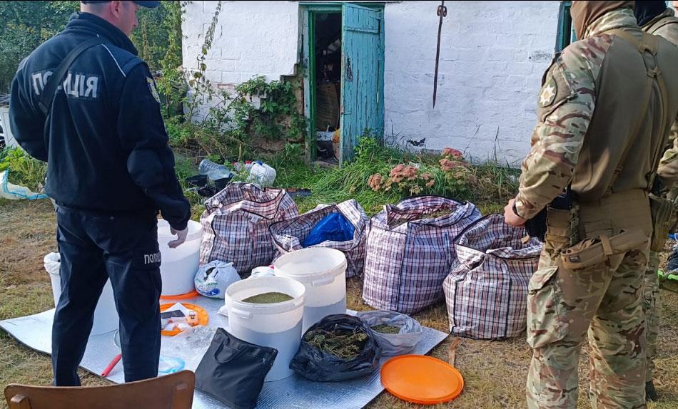 100 кг канабісу: на Полтавщині затримали 3-х чоловіків за збут наркотиків