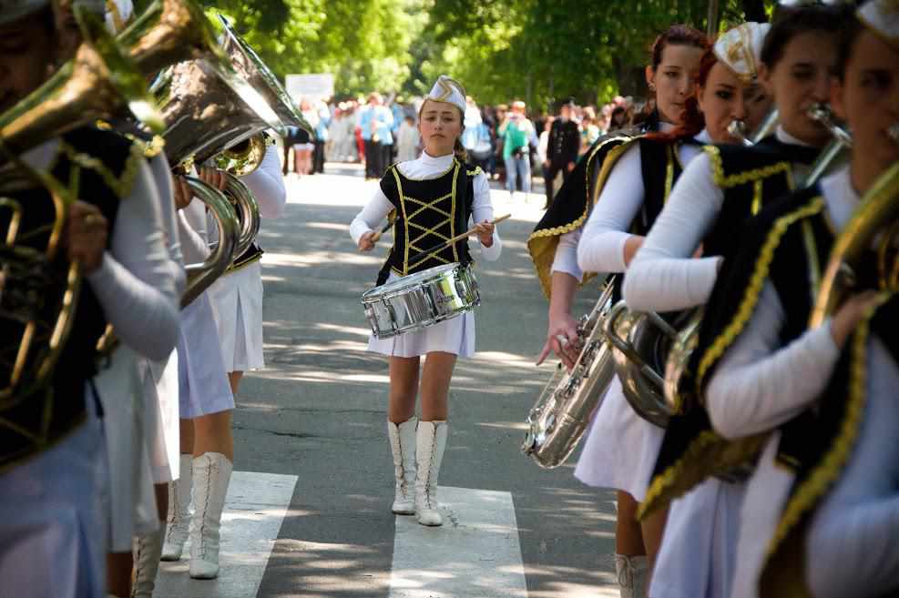 У Полтаві відлунав марш-парад духових оркестрів: учасники приїхали з усієї області. ФОТО, ВІДЕО