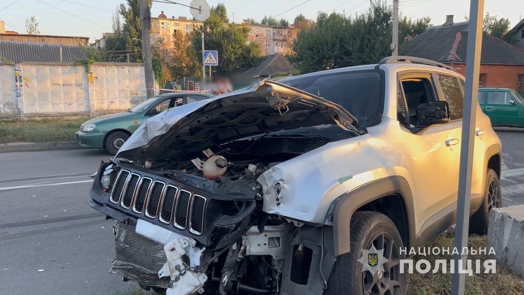 Потрійна ДТП в Кременчуці: одна людина загинула та шестеро травмовані