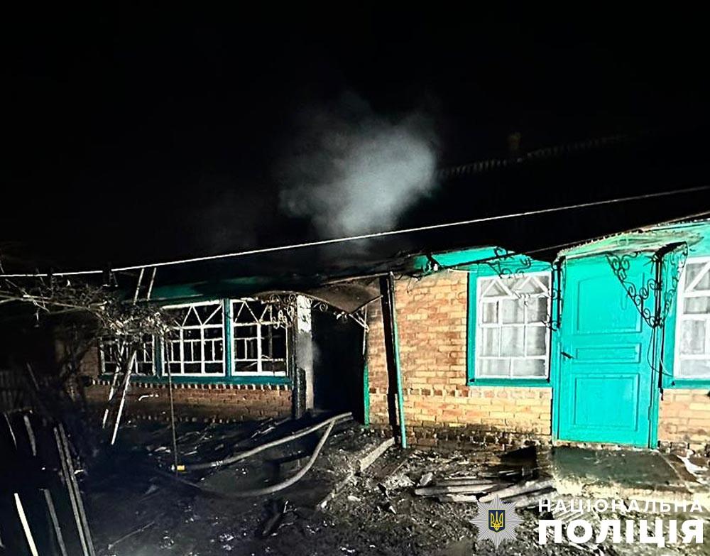 На Полтавщині під час пожежі загинув чоловік