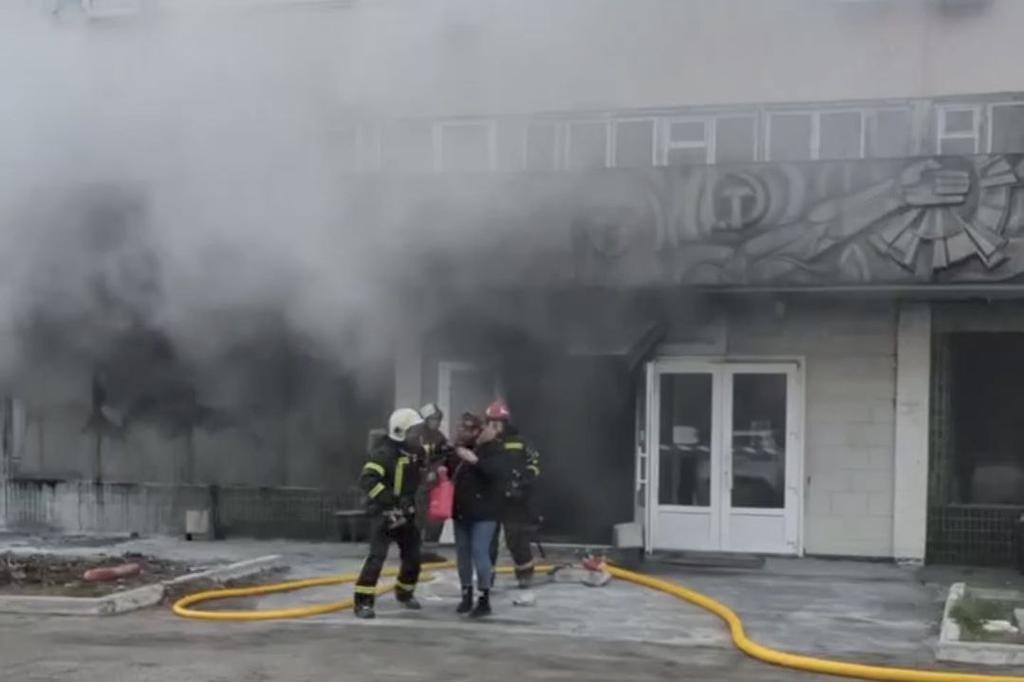 На заводі "Хіммаш" у Полтаві сталася пожежа. Подробиці