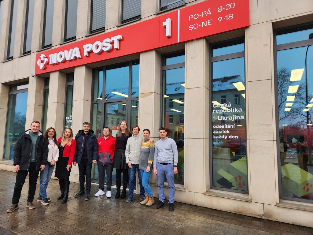 Нова пошта відкрила відділення в Брно