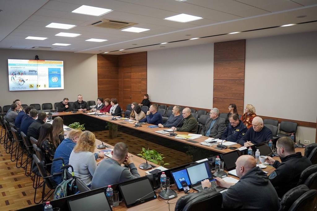 У Полтаві провели засідання регіональної Ради безбар'єрності