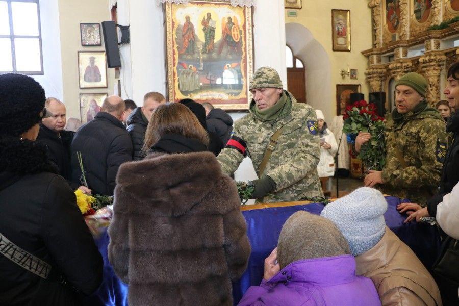 Полтавська громада попрощалася із загиблим Героєм Михайлом Глушком