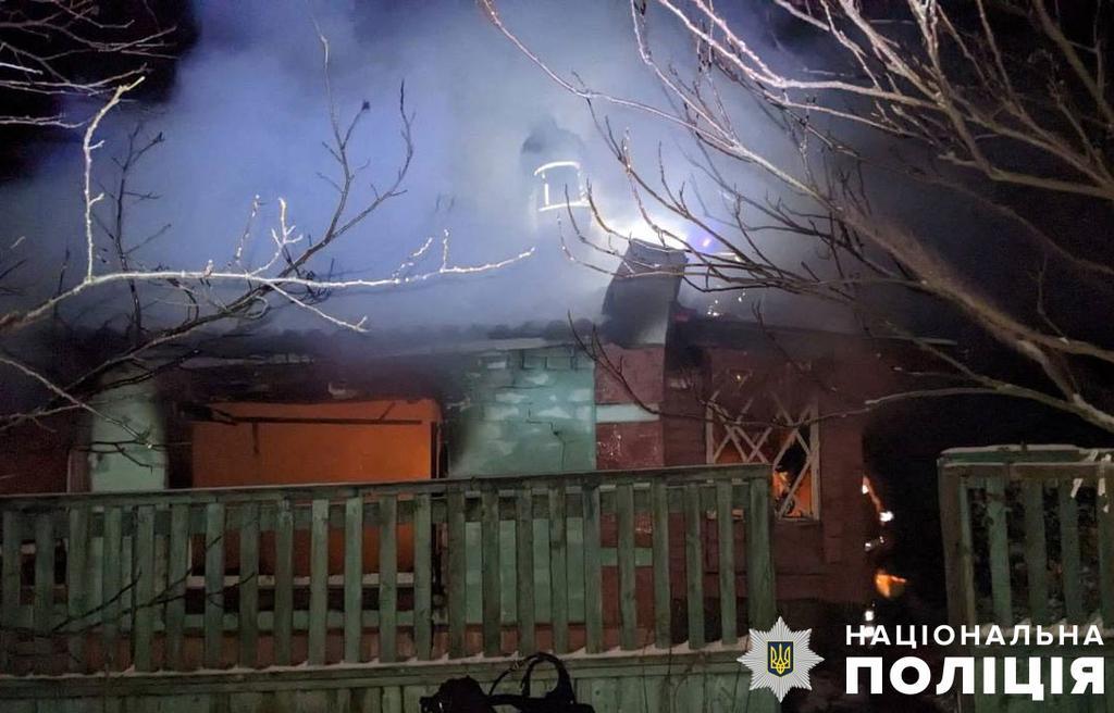 На Полтавщині під час гасіння пожежі виявили тіло чоловіка: поліція з’ясовує причини смерті