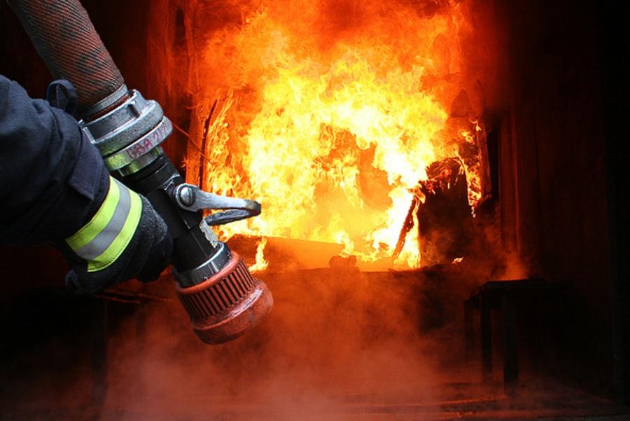 На Полтавщині горіло приміщення греко-католицької церкви