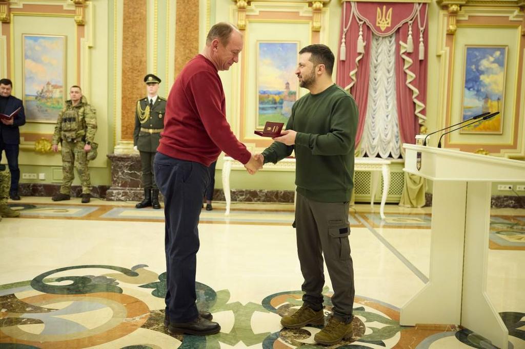 Учасник «гадяцького сафарі» отримав нагороду від Президента
