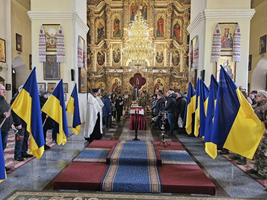 Полтавська громада провела в останню дорогу загиблого Героя Сергія Кібальника