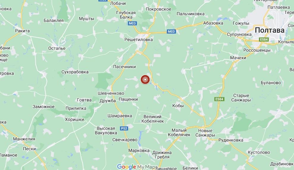 У Полтавській області вночі стався землетрус