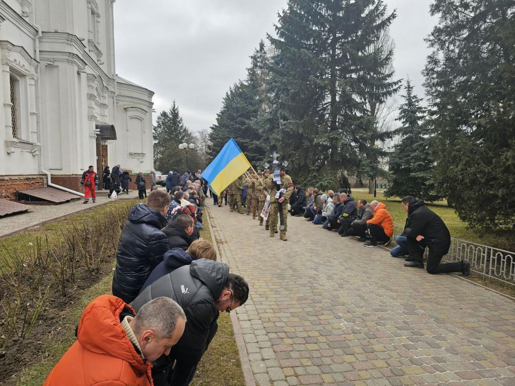 Полтавська громада попрощалсь із загиблим Героєм Петром Проциком