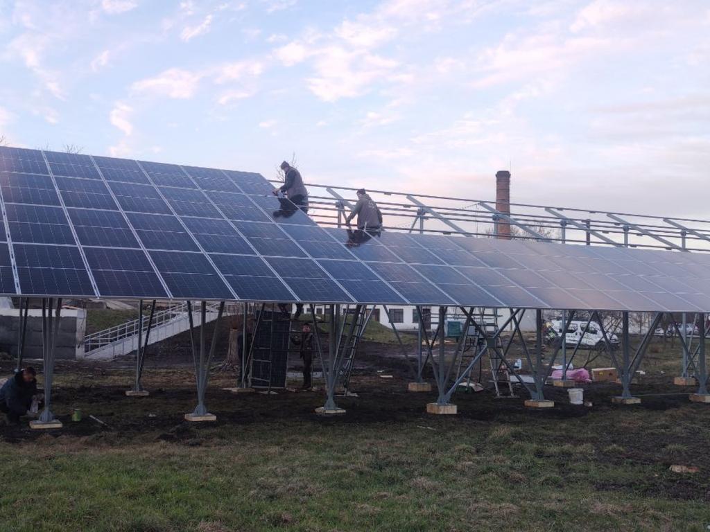 У Миргороді будують сонячну електростанцію