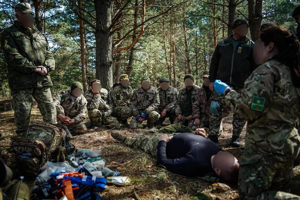 Нa Полтавщині провели тренування з добровольцями та бійцями ТрО