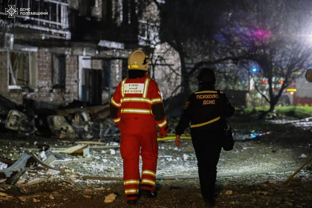 Дев’ять осіб госпіталізовані, серед них четверо дітей: наслідки російської атаки по Полтавській громаді