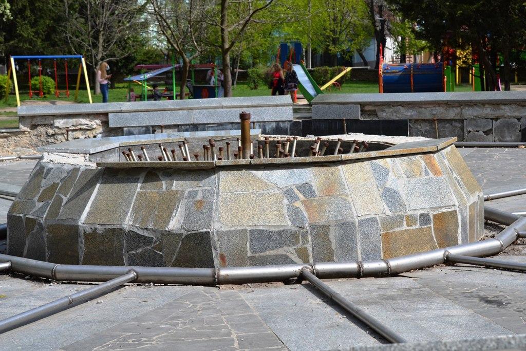 Питання про фонтани у Полтаві відтермінували 