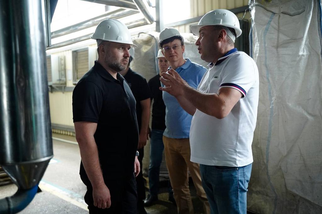 Філіп Пронін відвідав підприємство, що виробляє на Полтавщині соняшникову олію преміумякості