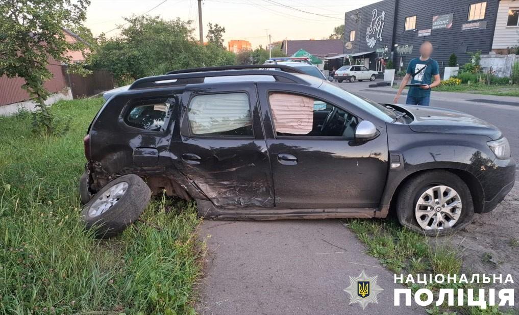 У Полтаві сталась ДТП, в якій травмовано пасажира легковика