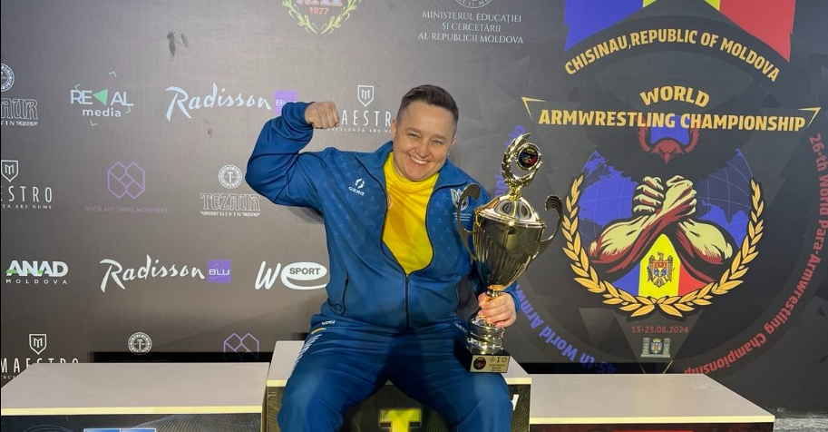 Військова Полтавського ТЦК та СП здобула призові місця на Чемпіонаті Світу з армрестлінгу