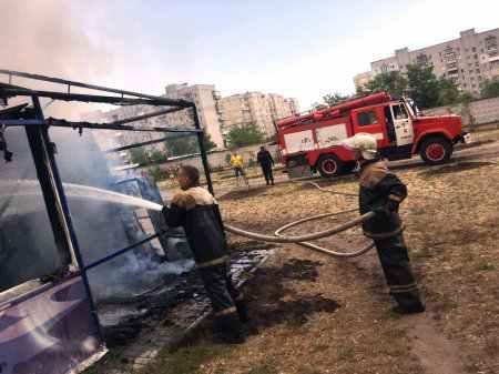У Кременчуці дитина підпалила бар