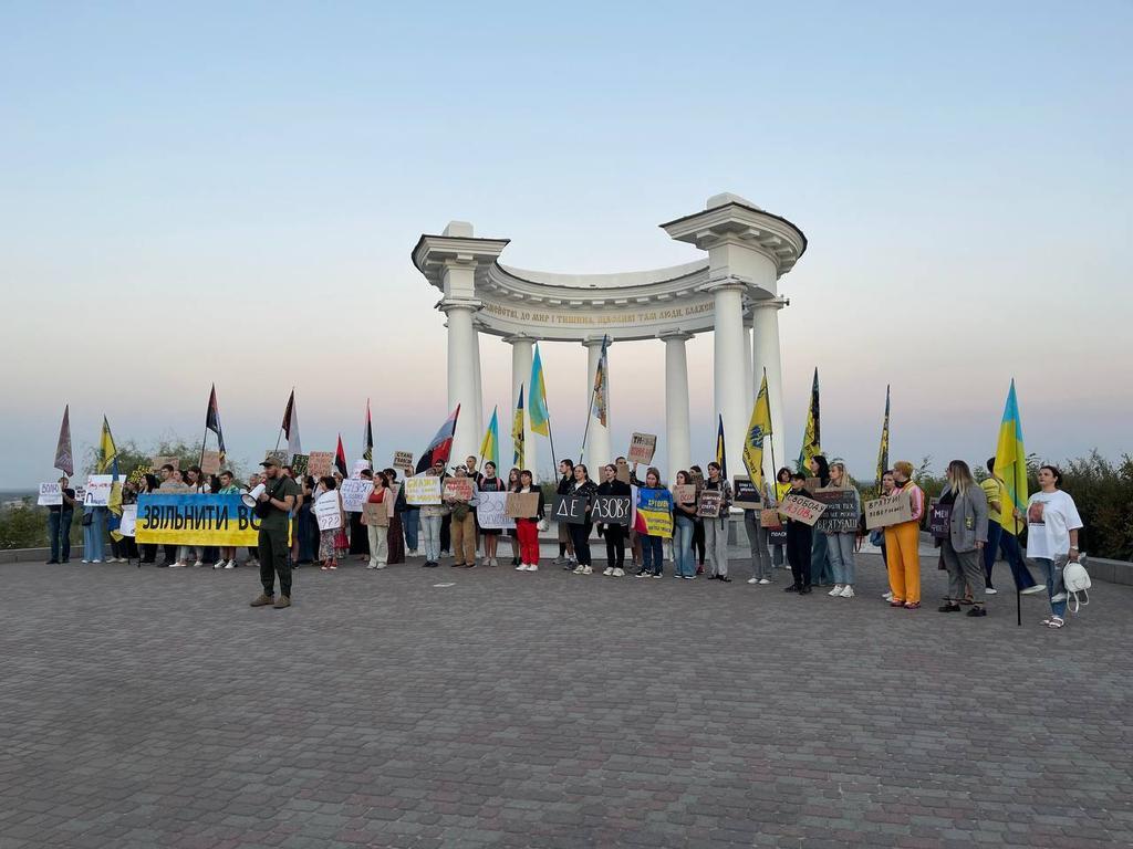 Ми маємо боротися за них: У Полтаві відбулася акція на підтримку військовополонених