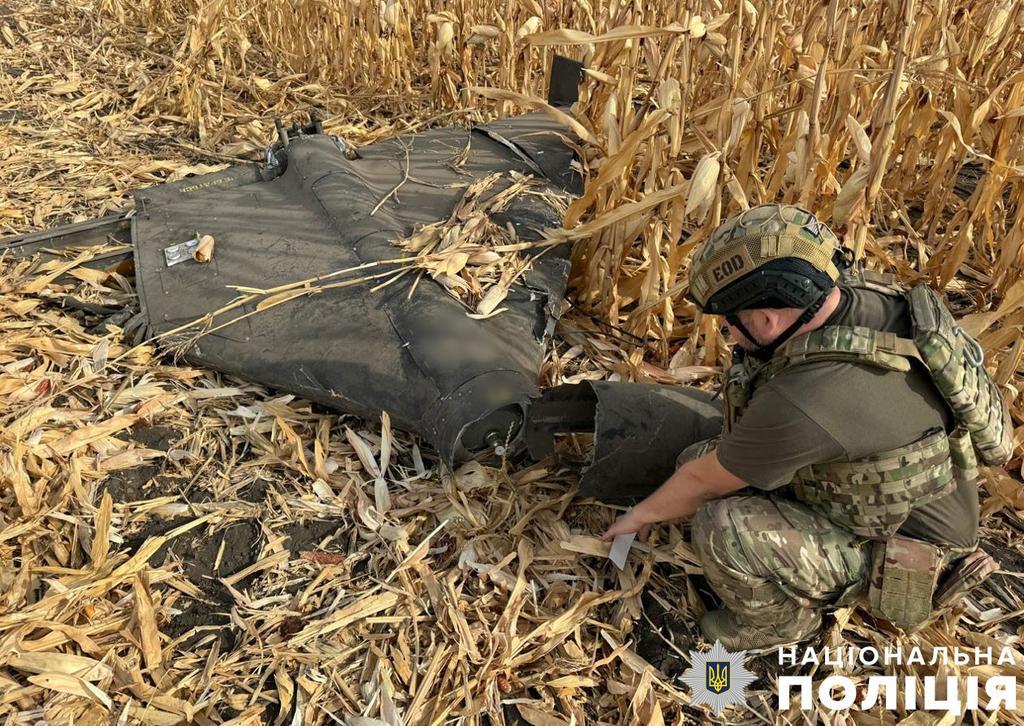 На Полтавщині знайшли ворожий ударний БПЛА