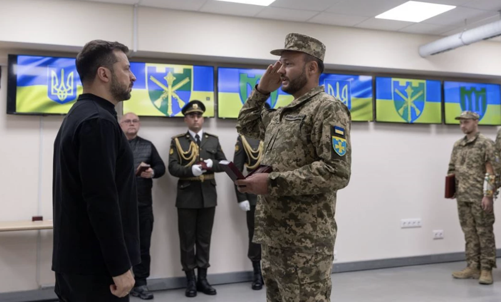 Президент нагородив бійців 116-ї тероборони з Полтавщини