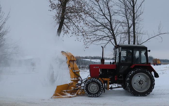 У селах, що приєдналися до Полтави, будуть чистити сніг – як громада готується до зими