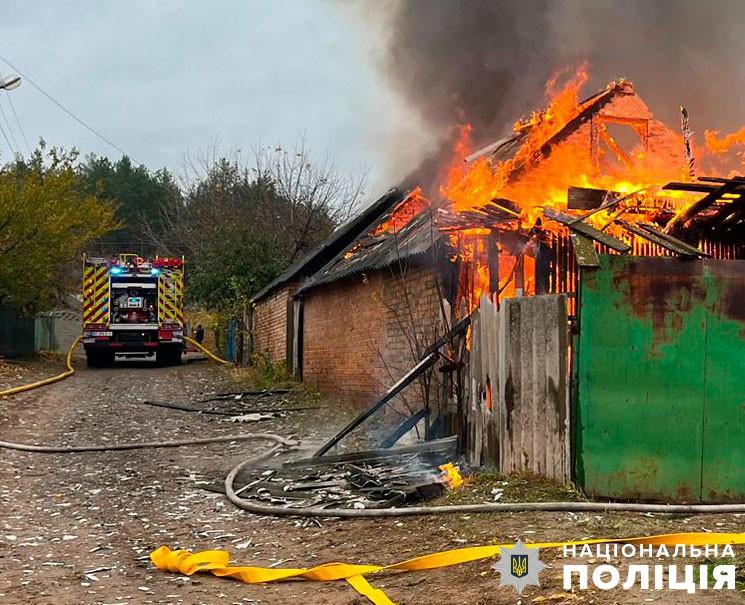 Під Полтавою в палаючому будинку загинули дві жінка та 8-річна дитина