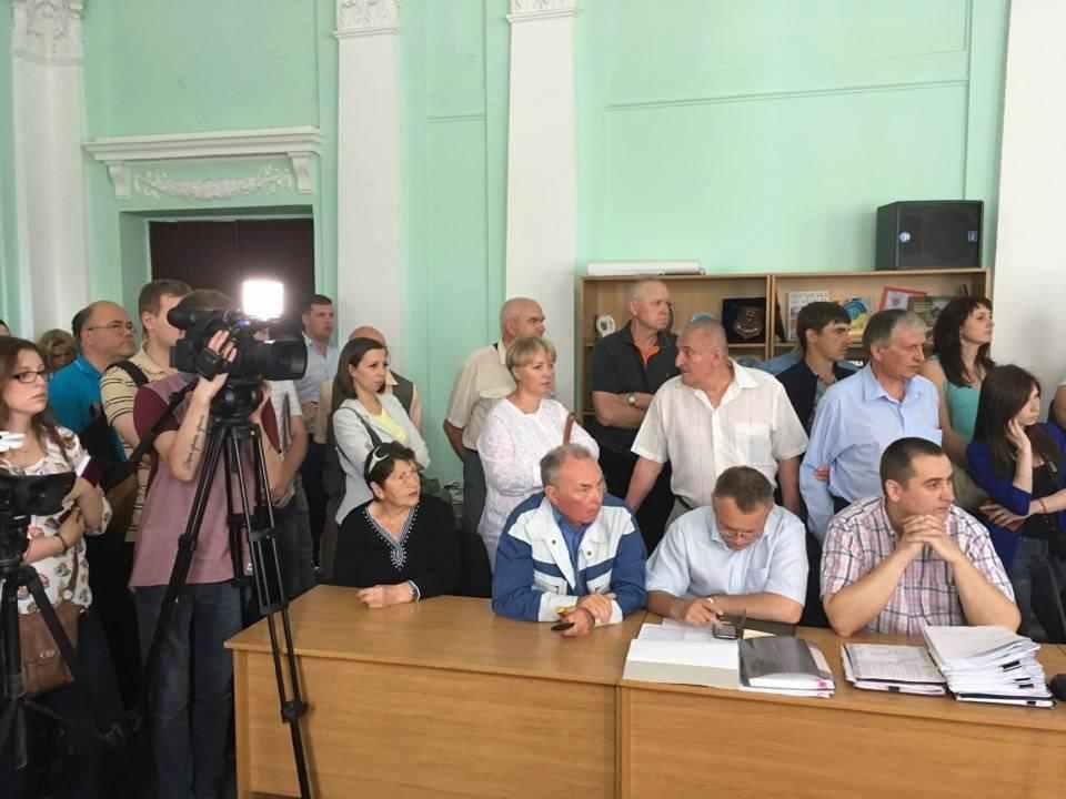 На комісії Полтавської міської ради ледь не побилися через ОСББ
