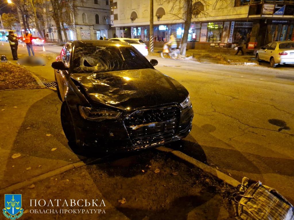 Водія, який збив жінку на Європейській у Полтаві, взяли під варту