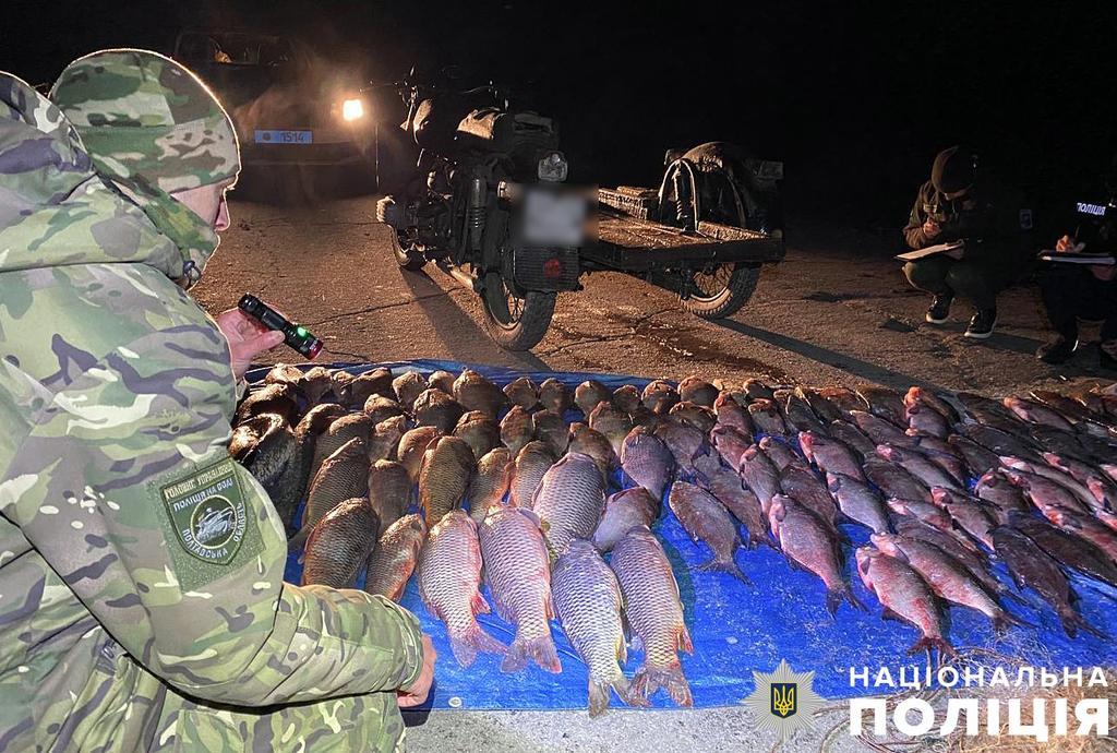 На Полтавщині викрито браконьєра з уловом на понад мільйон гривень