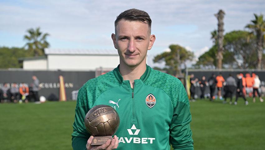 Футболіст з Полтави став найкращим гравцем "Шахтаря" 2024 року