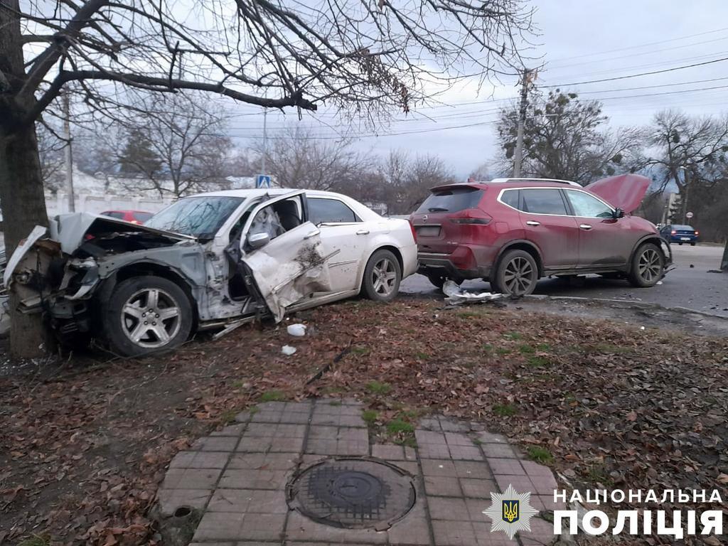 У Полтаві внаслідок ДТП травмувалась водійка