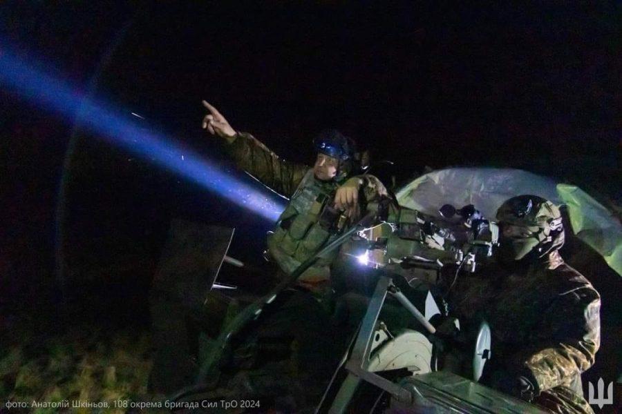 На Полтавщині вночі працювала ППО