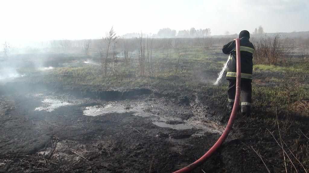 Оперативна інформація щодо торф’яних пожеж на території Полтавської області