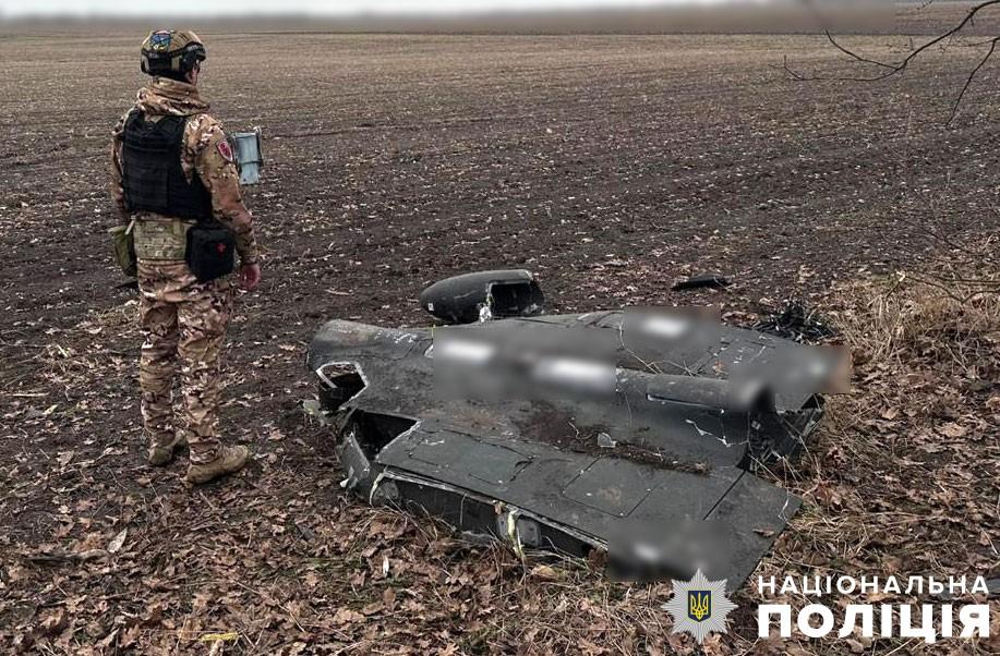 На Полтавщині вибухотехніки знищували рештки ворожих БпЛА