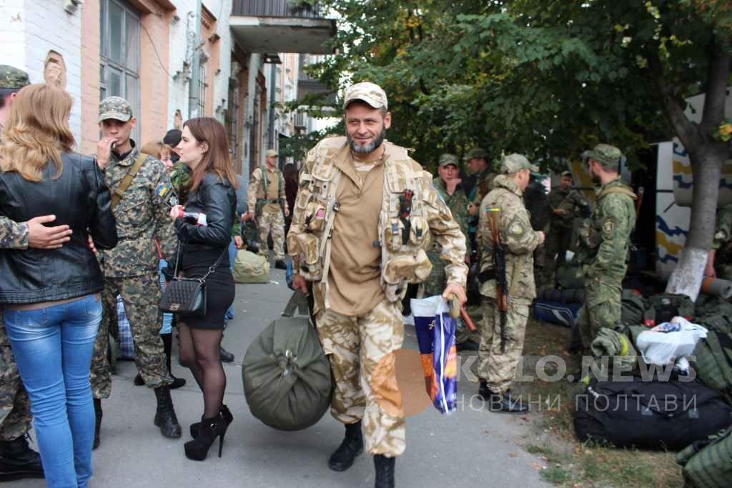 Бійці батальйону «Полтава» отримали грамоти за гасіння пожежі в зоні АТО