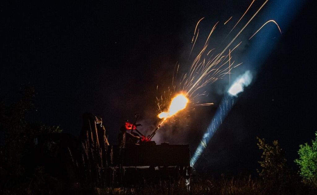 На Полтавщині вночі збивали ворожі шахеди