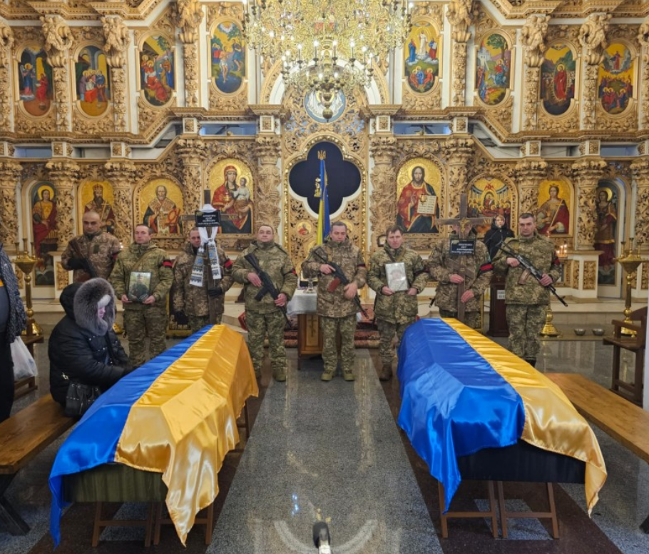Полтавська громада провела в останню дорогу загиблих Героїв