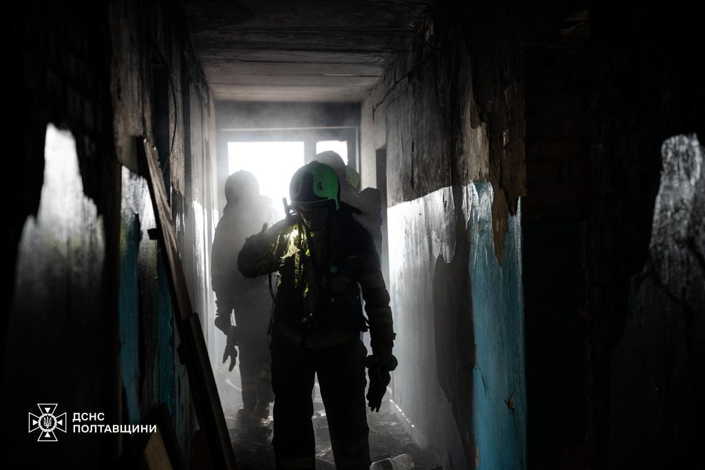 Пожежа у гуртожитку полтавської політехніки: що відомо?